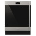 Wine Cooler 38 Bottle Underworktop Wifi Enabled Smeg Classic CVI338RX3 - Right hand hinged Stainless steel with black eclipse glass