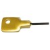 Casement Fastener with Wedge Plate Unhanded for Standard Rebated Frames Lockable Brass Locking key