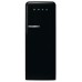 Fridge-Freezer Freestanding with Ice Compartment Total Capacity 281 Litres Smeg 50’s Style FAB28RBL5UK - Black right hand hinge