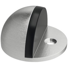 Door Stop Floor Mounted with Dowel Brass Startec Satin chrome plated