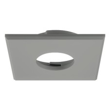 Bezel Recess Mounting for Loox LED 2090 Silver coloured square