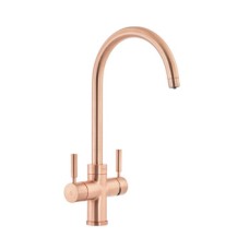 3-in-1 Filter Tap 2.1 litres C-spout Pronteau ProStream PT1105 - Polished copper