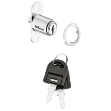 Push-Button Cylinder Econo with fixed plate cylinder Keyed alike