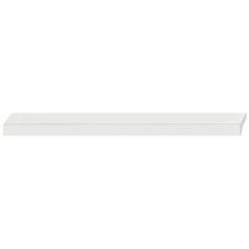 Pull Handle Aluminium Fixing Centres 96-640 mm Angle Stainless steel effect finish fixing centres 96/128/160 mm