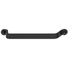 D Pull Handle Zinc Alloy Fixing Centres 160 mm Button Matt black