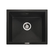 Sink Single Bowl Rangemaster Paragon Igneous Granite Rangemaster Single Bowl PAR4553 Black