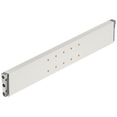 Strut for Aluminium Frame System Häfele Dresscode For holding pull out frames and equipment elements Apertures on both sides traffic white