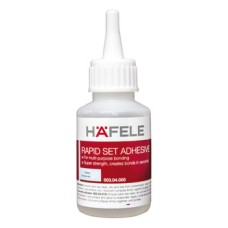 High Strength Adhesive Rapid Set Häfele Size 50 g bottle with nozzle