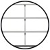 Ventilation Grille Plastic with Fixing Clips and with Louvres Over 200 cm² ventilation area Polished chrome plated finish length 458 mm