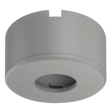 Bezel Surface Mounting for Loox LED 2090 Plastic Silver coloured round