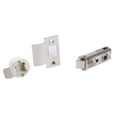 FastLatch Push Fit Tubular Latch Backset 44 caee size 60 mm satin nickel finish
