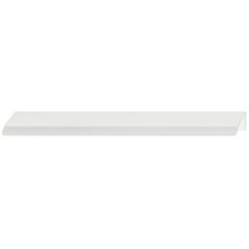 Profile Handle Aluminium Curve Matt white finish length 200 mm fixing centres 128 mm