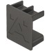 Shelf Connector for Aluminium Frame System Häfele Dresscode Umber grey