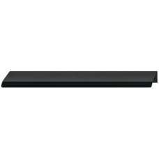 Profile Handle Aluminium Curve Matt black finish length 200 mm fixing centres 128 mm