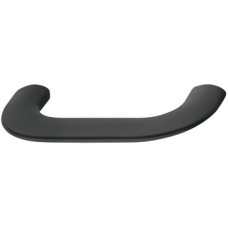 D Pull Handle Zinc Alloy Fixing Centres 64-320 mm Curly Matt black - fixing centres 64 mm