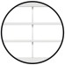 Ventilation Grille Plastic with Fixing Clips and with Louvres Over 200 cm² ventilation area White finish length 458 mm