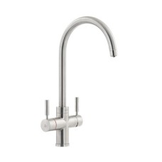 3-in-1 Filter Tap 2.1 litres C-spout Pronteau ProStream PT1102 - Brushed nickel