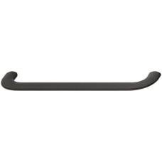 D Pull Handle Zinc Alloy Fixing Centres 64-320 mm Curly Matt black - fixing centres 160 mm