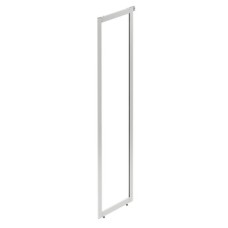 Aluminium Frame System Häfele Dresscode Profile length L 2300 mm system height H 2325 mm traffic white RAL 9016