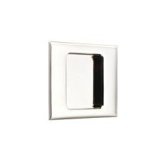 Pull Handle Flush Square Brass Suitable for timber sliding doors Satin nickel
