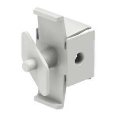 Shelf Connector for Aluminium Frame System Häfele Dresscode Traffic white
