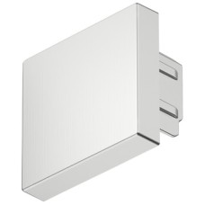 End Caps Plastic for Loox5 Aluminium Profile 2102 Plastic Silver coloured