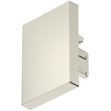 End Caps Plastic for Loox5 Aluminium Profile 2103 Plastic Brushed stainless steel coloured
