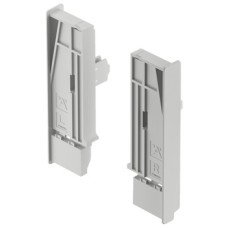 Front Panel Holder for VIS Internal Drawer Matrix Box P For 92 mm drawer side height Silver