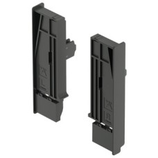 Front Panel Holder for VIS Internal Drawer Matrix Box P For 92 mm drawer side height Metallic anthracite