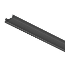 Replacement Diffuser Profile Width 11 mm Length 3000 mm for Loox5 Recess Mounting Profiles Polycarbonate Black