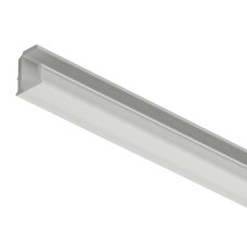 Plastic Profile for Recess Mounting Loox5 LED Flexible Strip Lights 1102 Internal width 5 mm length 3000 mm White