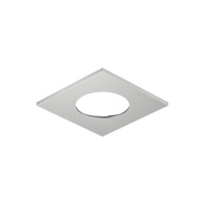 Bezel Recess Mounting for Loox LED 2025 and Loox5 LED 2091/2092/3091/3092 Square Silver coloured