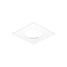 Bezel Recess Mounting for Loox LED 2025 and Loox5 LED 2091/2092/3091/3092 Square White