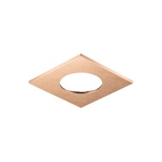 Bezel Recess Mounting for Loox LED 2025 and Loox5 LED 2091/2092/3091/3092 Square Copper plated
