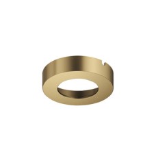 Bezel Surface Mounting for Loox LED 2025 and Loox5 LED 2091/2092/3091/3092 Round Brass coloured