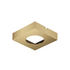Bezel Surface Mounting for Loox LED 2025 and Loox5 LED 2091/2092/3091/3092 Square Brass coloured