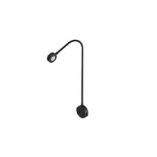LED Flexible Reading Light 12 V Ø 36 mm for Surface Mounting Loox5 LED 2034 USB charging Black