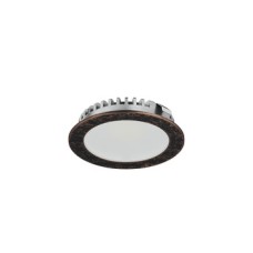 LED Downlight 24 V Ø 65 mm Rated IP20 Loox5 LED 3094 Energy efficiency class: G Bronze coloured cool white 4000 K