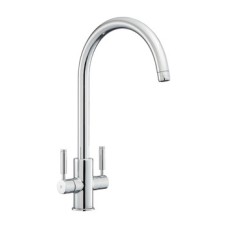 Mixer Tap Dual Lever Rangemaster Intense Chrome