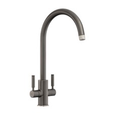 Mixer Tap Dual Lever Rangemaster Intense Graphite