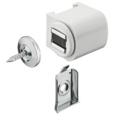 Magnetic Catch Pull 3.0 for Screw Fixing Round Housing for screw fixing White