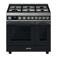 Range Cooker Dual Fuel 900 mm Smeg Portofino CPF92GMA - Anthracite