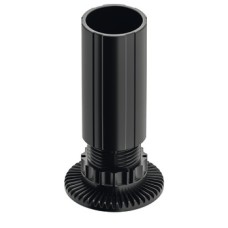 Foot and Shaft Section for Häfele AXILO™ 48 Plinth System Installation height 100 mm adjustment facility 92-120 mm