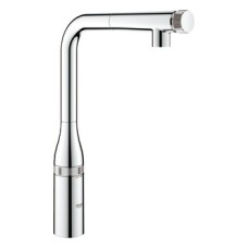 Tap Smartcontrol With Pull Out Spray L-Spout Grohe Essence Brushed warm sunset