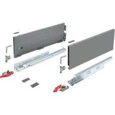 Matrix Box Slim A Drawer Set 30 kg 175mm High Push to Open With full extension runners Length 270 mm anthracite