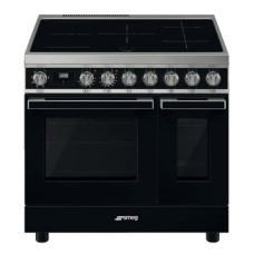 Range Cooker Electric Induction 900 mm Smeg Portofino CPF92IMA - Anthracite