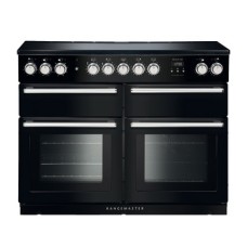 Range Cooker Electric Induction 1092/1100 mm Rangemaster Nexus SE 110 NEXSE110EIBL/C - Black