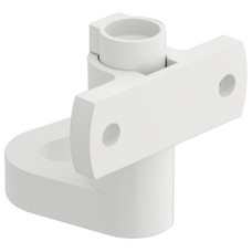 Catch Hooks Top and Bottom Espagnolette Plastic Left hand white