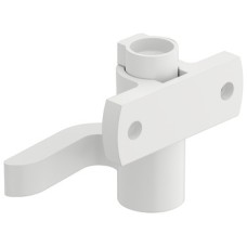 Catch Hooks Top and Bottom Espagnolette Plastic Right hand white