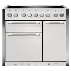 Range Cooker 1000 mm Mercury Electric (induction) - White snowdrop